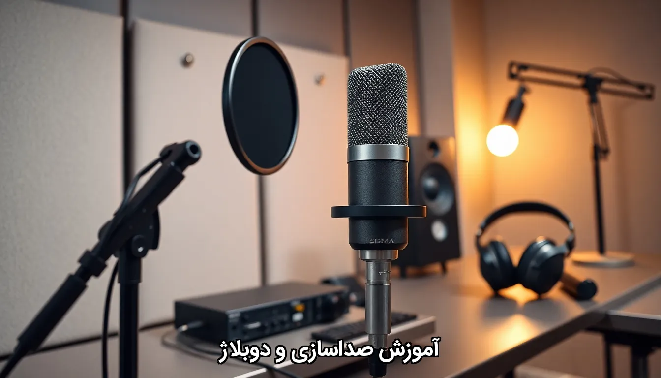 آموزش صداسازی و دوبلاژ