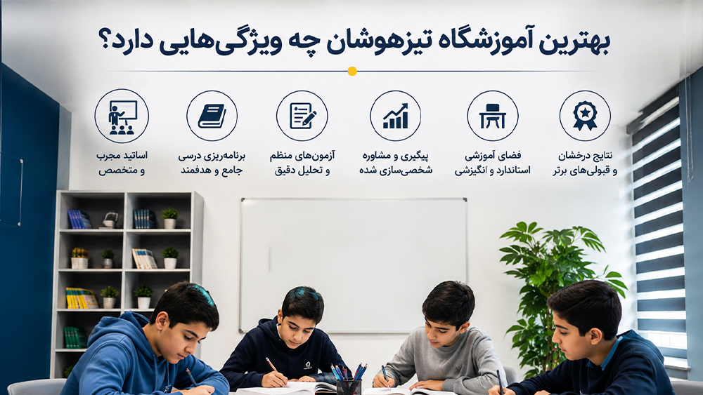 راهنمای جامع انتخاب بهترین آموزشگاه تیزهوشان!