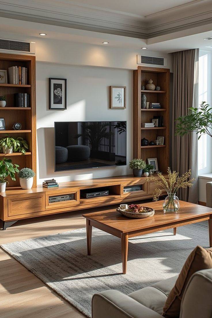 چگونه رنگ میز تلویزیون را با مبلمان و فرش ست کنیم؟