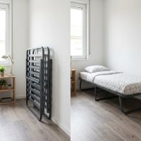 چگونه برای اتاق‌های کوچک تخت مناسب انتخاب کنیم؟ بررسی نکات مهم درباره تخت‌های تاشو فلزی